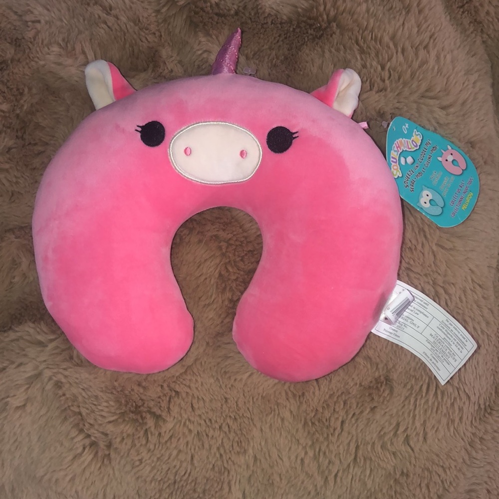 - Squishmallows Zoe, Plush Neck Pillow 12 Inch Shoppers Drug Mart Exclusiv… - Picture 2 of 7